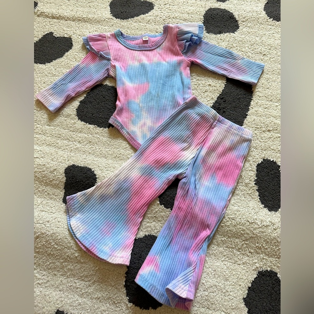 Tye dye matching set